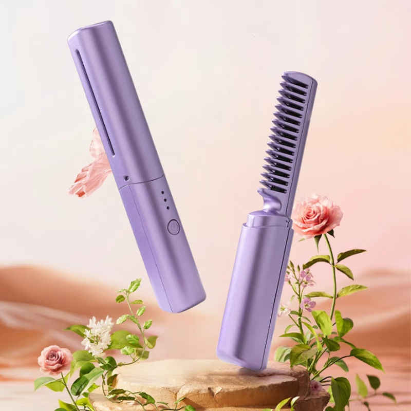Ceramic Hairdressing Comb ~ Smooth, frizz-free hair anytime, anywhere~