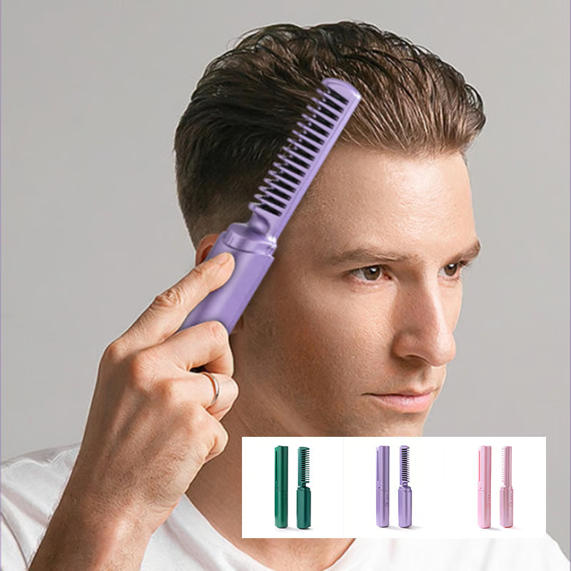 Ceramic Hairdressing Comb ~ Smooth, frizz-free hair anytime, anywhere~