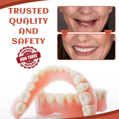 Silicone Denture Set ~ Achieve a natural, confident smile instantly~
