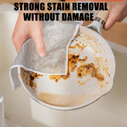 Miracle Wire Cleaning Cloth ~ Tough on Grime, Gentle on Surfaces.