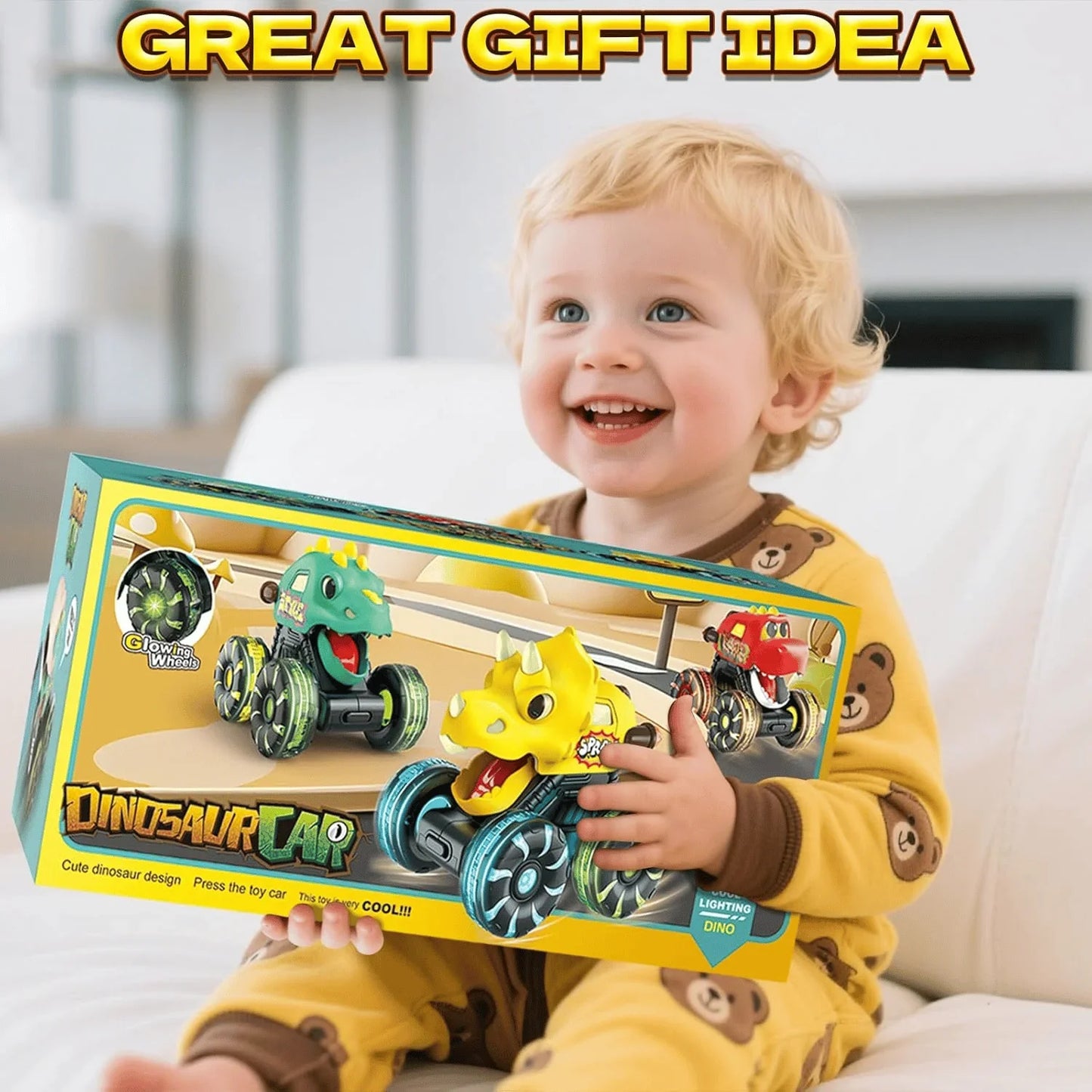 Press & Go Dino Monster Truck 2.0 Upgrade
