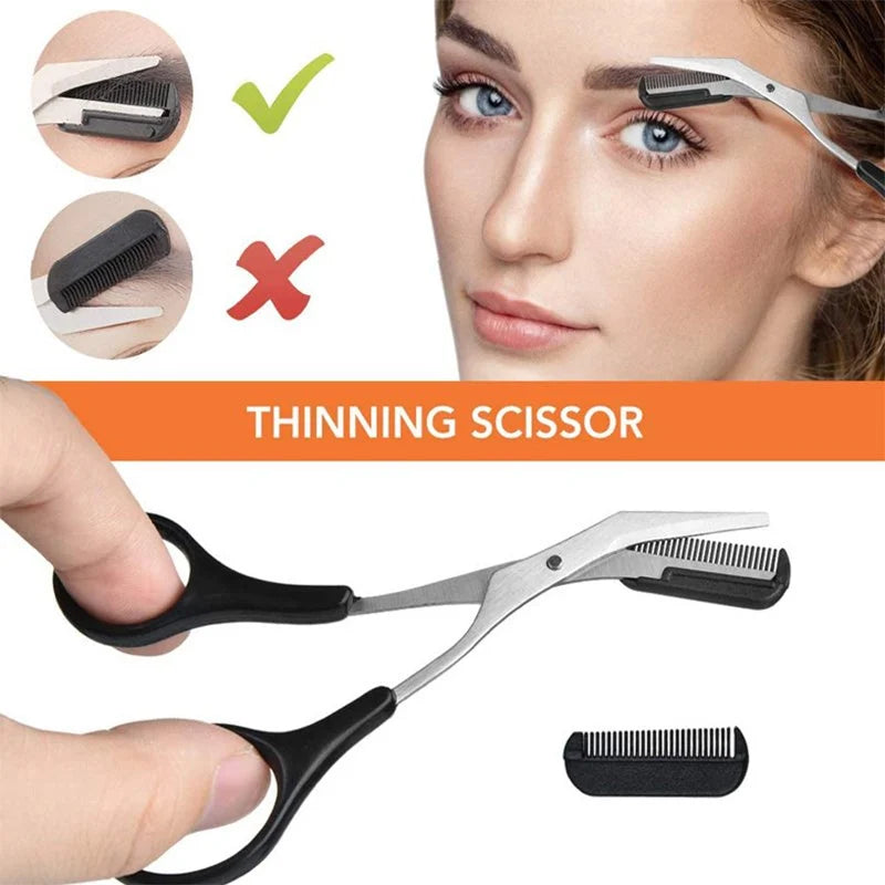 Eyebrow Trimmer Scissor ~ Perfectly shaped brows in minutes.