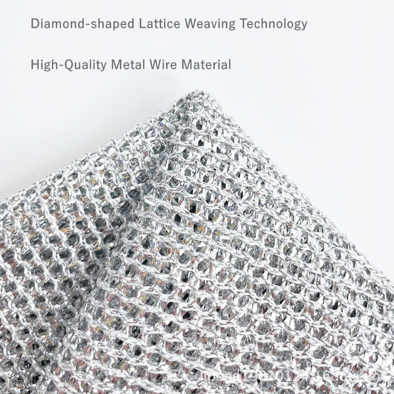 Miracle Wire Cleaning Cloth ~ Tough on Grime, Gentle on Surfaces.