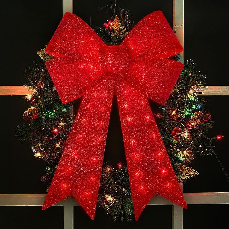 Lit Christmas Bow 2.0 Upgrade (FNL - AL)