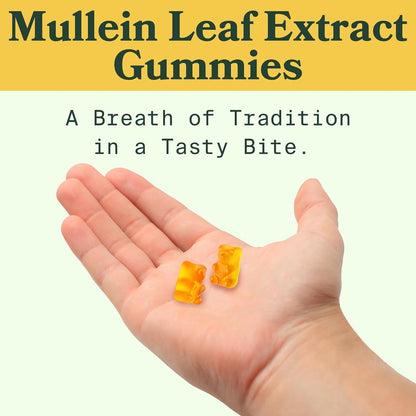 Mullein Lung Detox Gummies ~ Clear Mucus & Boost Respiratory Health