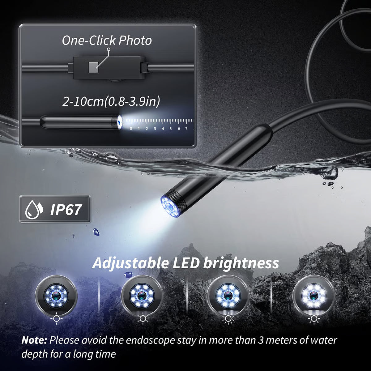 Plug-and-Play Endoscope Camera ~ See beyond what the eye can reach-