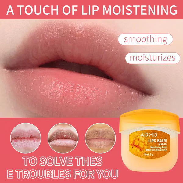 8Pcs Fruit Flavored Lip Care Set ~ Turn dry, cracked lips into glass-shine perfection.