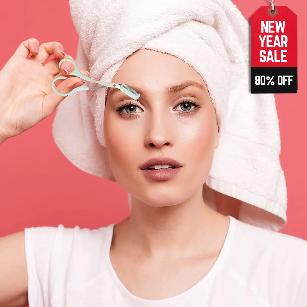 Eyebrow Trimmer Scissor ~ Perfectly shaped brows in minutes.