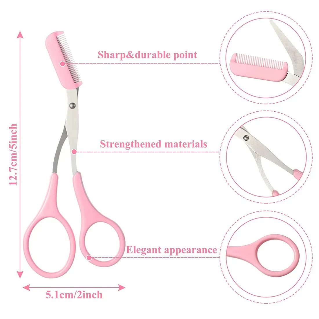 Eyebrow Trimmer Scissor ~ Perfectly shaped brows in minutes.