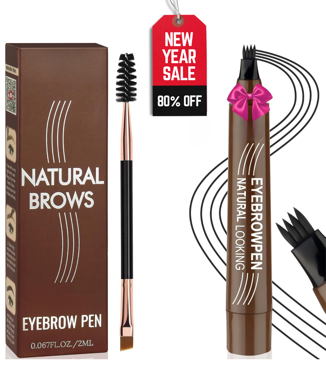 Natural Brows Pen ~ Create fuller, realistic brows with every stroke.