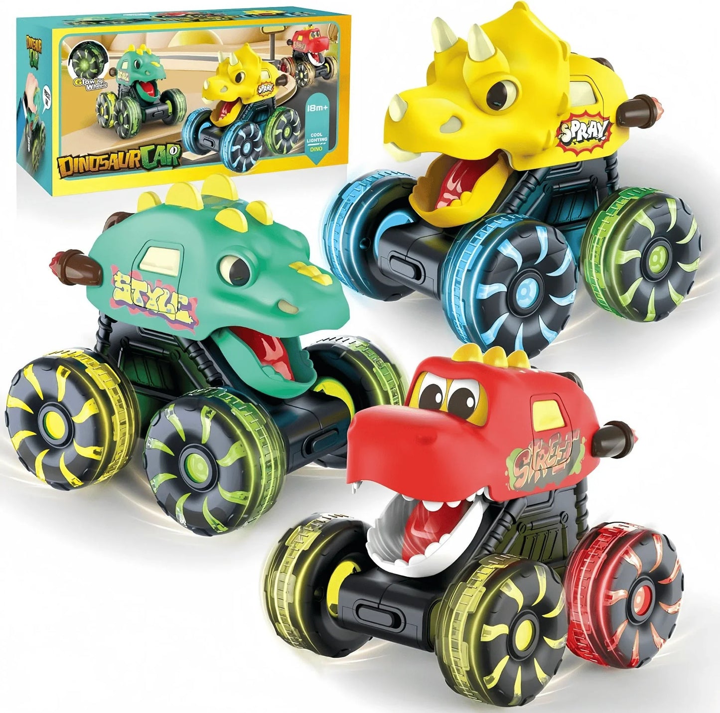 Press & Go Dino Monster Truck (80% OFF)