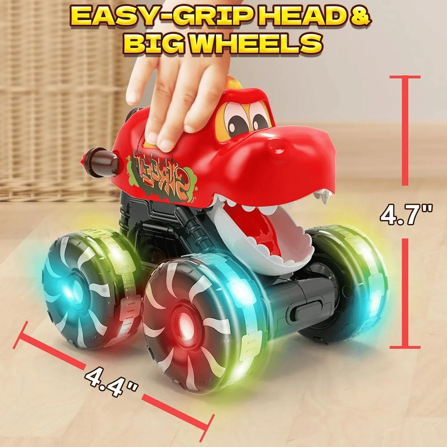 Press & Go Dino Monster Truck (80% OFF)