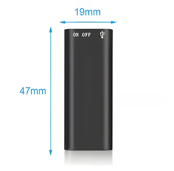 Discreet Voice Recorder ~ Capture clear audio anytime, anywhere