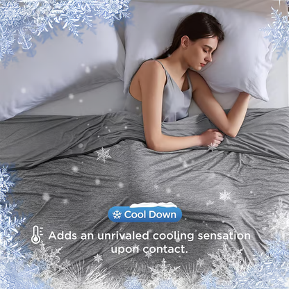Summer Cooling Blanket ~ Instantly chill your nights, sleep dry and deep