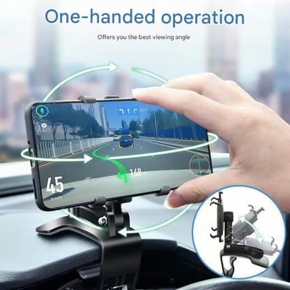Multifunctional Car Dashboard Phone Holder ~ The Last Phone Mount You’ll Ever Need
