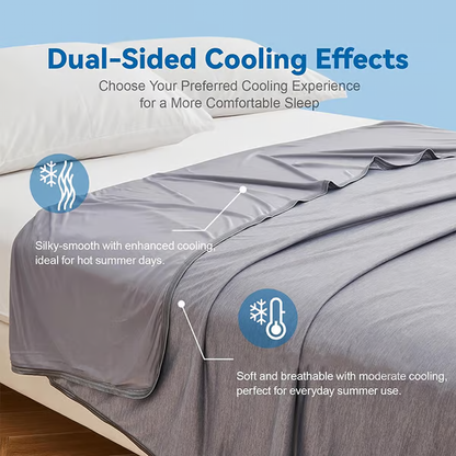 Summer Cooling Blanket ~ Instantly chill your nights, sleep dry and deep