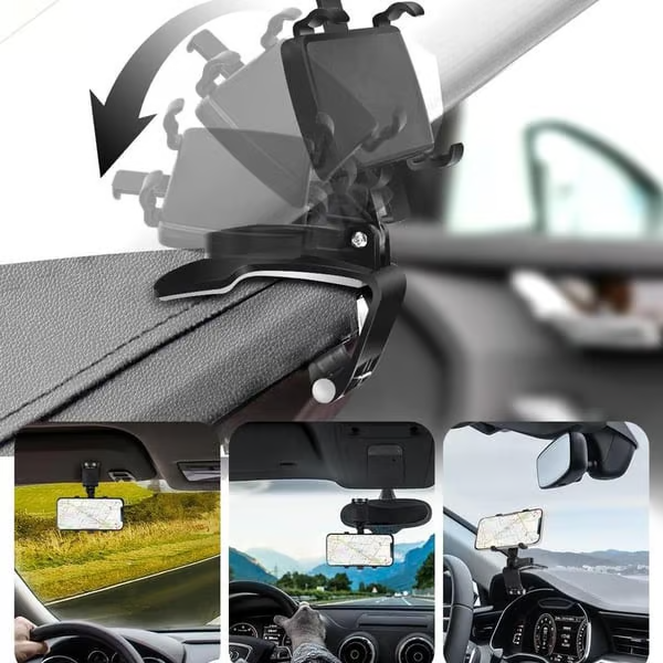 Multifunctional Car Dashboard Phone Holder ~ The Last Phone Mount You’ll Ever Need