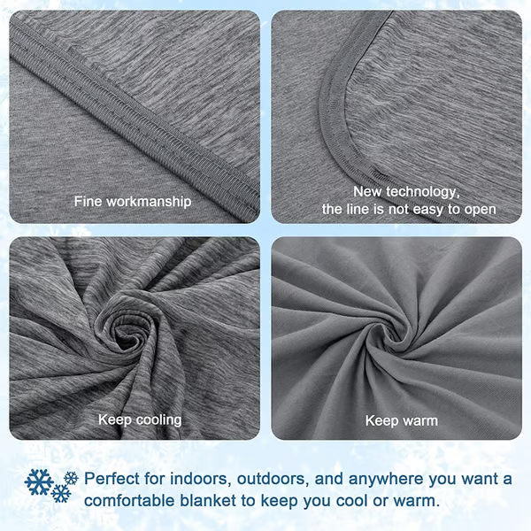Summer Cooling Blanket ~ Instantly chill your nights, sleep dry and deep
